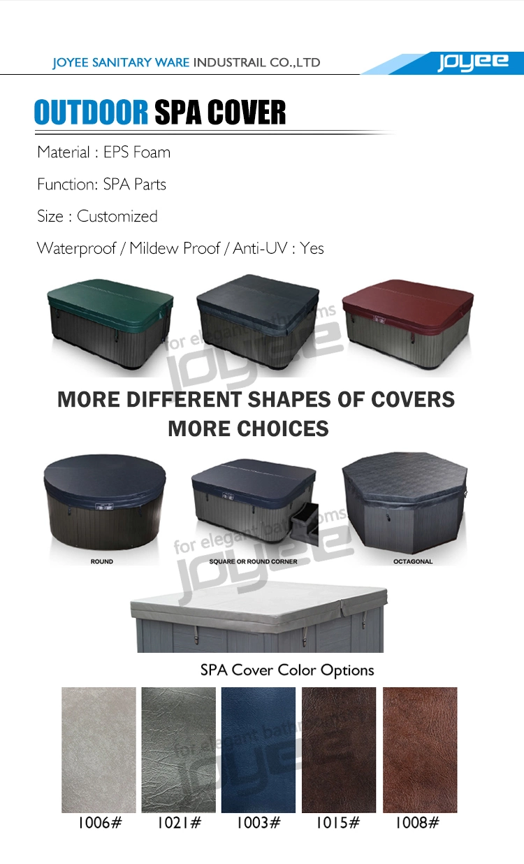 Joyee Outdoor Hot Tub & SPA Multi-Color Mini SPA Cover Custom Made Outdoor Whirlpool Hot Tub Customized Lid Insulation Cover