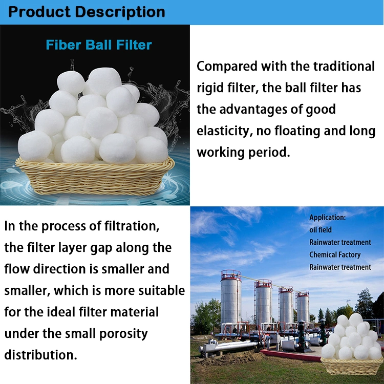 Filtering Balls SPA Cleaning Fiber Balls Filter for Swimming Pool Water Purification