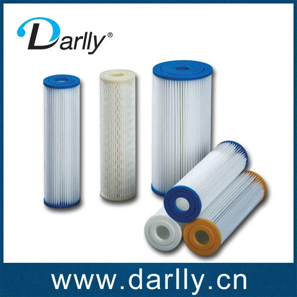 Washable PP Pleated Filter Cartridge for RO Prefiltration SPA Filtration