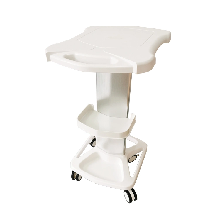 Salon Use Beauty Trolley Stand Rolling Movable Cart for Beauty Machine